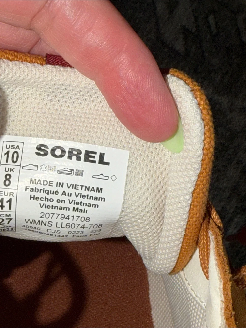SOREL x CALIA Out N’ About™ 503 Mid Cozy - Canyon Gold, Bleached Ceramic size 10